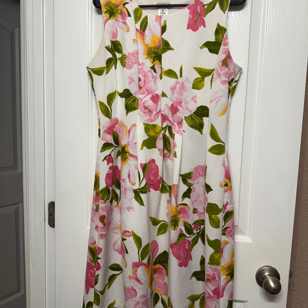 Innocence Floral Sleeveless Dress